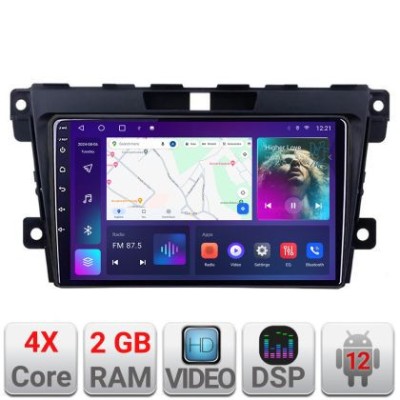 Navigatie Mazda CX-7 2009 A-097 2+32 GB Android Waze USB Navigatie Internet Youtube Radio CarStore Technology foto