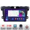 Navigatie Mazda CX-7 2009 A-097 2+32 GB Android Waze USB Navigatie Internet Youtube Radio CarStore Technology