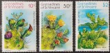 BC226, ST.Vincent 1982, 3 timbre flori de cactus