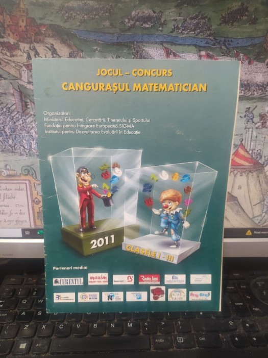 Jocul concurs Cangurașul matematician, 2011, clasele I-III, 154
