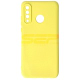 Husa Silicon Galbena Huawei P30 Lite - Calitate Superioara Tip Original