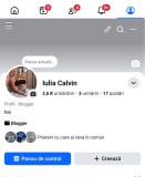 V&acirc;nd cont de fb cu 2,5k urmaritori