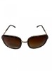 Ochelari de soare dama, UV400, Maro, Plastic, Oem