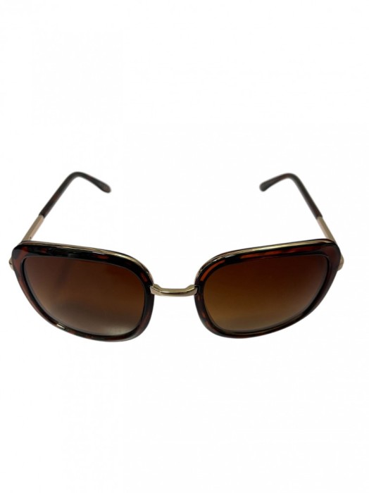 Ochelari de soare dama, UV400, Maro