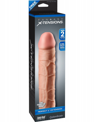 + 33% Fantasy X-Tensions Perfect 2&amp;quot; Extension Prelungitor Penis foto