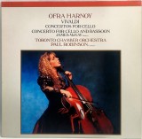 Ofra Harnoy, Vivaldi, Toronto Chamber Orchestra, Paul Robinson &lrm;&ndash; Vivaldi Cello Concertos _ NM / NM vinil, LP, disc clasica RCA , Germania, 1988