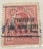 Timbre Romania Timbru Supratipar Timbru de ajutor 10 Bani Carol 1, Stampilat