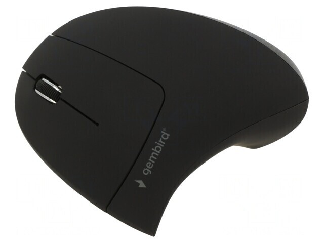 Mouse optic wireless ergonomic 6 butoane negru 10m