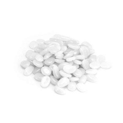 Pietre de gradina, fosforescente, albe, set 100 buc GartenVIP DiyLine foto