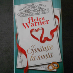 HELEN WARNER - INVITATIE LA NUNTA