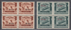 1952 LP 309 JOCURILE MONDIALE DE IARNA SUPRATIPAR BLOCURI DE 4 TIMBRE MNH foto