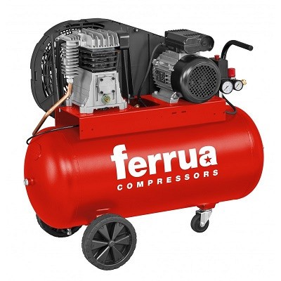 Compresor de aer FB28B-150 CM3 FERRUA, debit aer aspirat 330 l/min, capacitate butelie 150 L, presiune 10bar, 230V foto