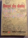 Baze de date pentru &icirc;ncepători,John peterson