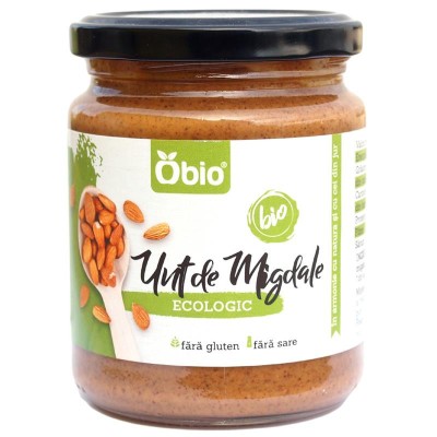Crema Tartinabila de Migdale Bio 250 grame Obio foto