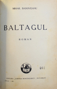 Soimii Baltagul De Mihail Sadoveanu Colegat De Doua Carti 1933 1934 Okazii Ro