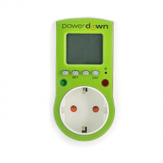 Angro 50 buc. x Priza programabila profesionala digitala cu temporizator Powerdown Timer 230V 16A 3680W Copie foto