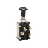 Intrerupator pull switch on-off 12V/5A cu piulita metalica Breckner