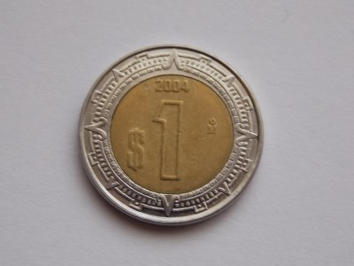 1 PESO 2004 MEXIC-XF foto