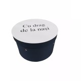 Cumpara ieftin Cutie Transport Trusou Botez, "Cu drag de la nasi" Negru - CTB21