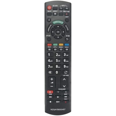 Telecomanda pentru Panasonic N2QAYB000487, Universal, x-remote, Negru foto