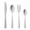 Set tacamuri Vanora, 24 piese, inox, Argintiu