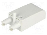 Modul de protec&Aring;&pound;ie soclu 6VDC, 230VDC Polarizare P RELPOL