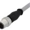 Conector HARTING M12 mufă tată 12 pini drept cablu 10m PVC