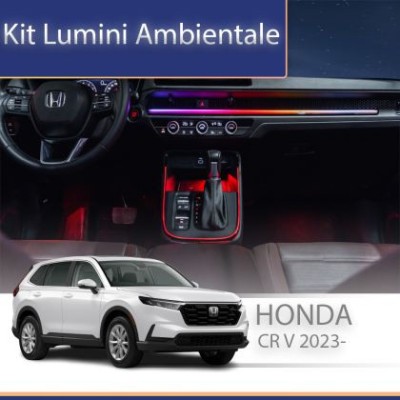 Lumini ambientale Honda CRV 2023 set complet control telefon sau sistem original CarStore Technology foto