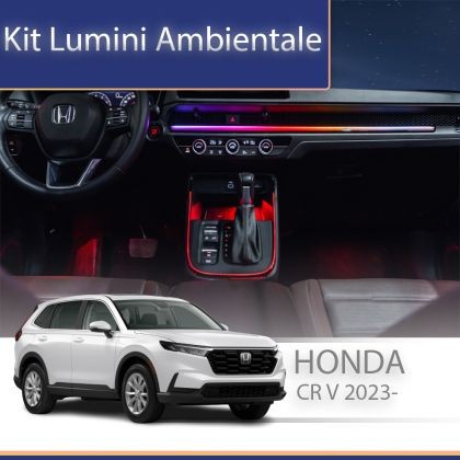 Lumini ambientale Honda CRV 2023 set complet control telefon sau sistem original CarStore Technology