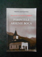 IOAN SOFONEA - AM AUZIT UN SFANT VORBIND. PARINTELE ARSENIE BOCA foto