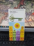 La Tchecoslovaquie, Cehoslovacia, 128.000 km2 de curiosites, pliant și hartă, c. 1980, 193