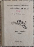 Nave tehnice - Dr. ing. Manolache Lucian// curs Universitatea din Galati, 1982