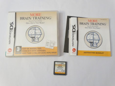 Joc consola Nintendo DS 2DS 3DS - More Brain Training foto