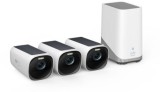 Sistem supraveghere 3+1 Anker &quot;eufyCam 3 S330&quot;,4K Ultra HD,bullet,wireless,16GB extensibil cu HDD,int si ext,IR 8m,audio bidirectional,energie solara,