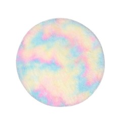 Covoras Decorativ ConceptSeller&amp;reg; pentru copii Shaggy Rainbow de Blana 80 cm foto