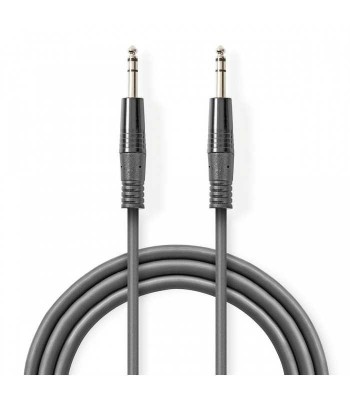 Cablu audio balansat Jack Stereo 6.35 mm tata - 6.35 mm tata 1.5m foto