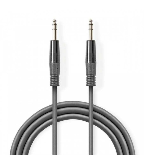Cablu audio balansat Jack Stereo 6.35 mm tata - 6.35 mm tata 1.5m