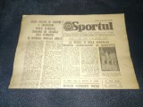 ZIARUL SPORTUL 8 OCTOMBRIE 1985