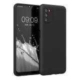 Husa pentru Samsung Galaxy A03s, Silicon, Negru, 56517.47, kwmobile, Carcasa