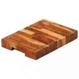 vidaXL Tocător, 30x21x4 cm, lemn masiv de acacia 376053