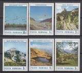 ROMANIA 1987 LP 1182 PEISAJE TURISTICE SERIE STARE MNH