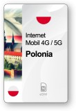 eSIM Internet Polonia, valabil 30 zile, trafic Nelimitat, Standard