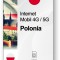 eSIM Internet Polonia, valabil 7 zile, trafic Nelimitat