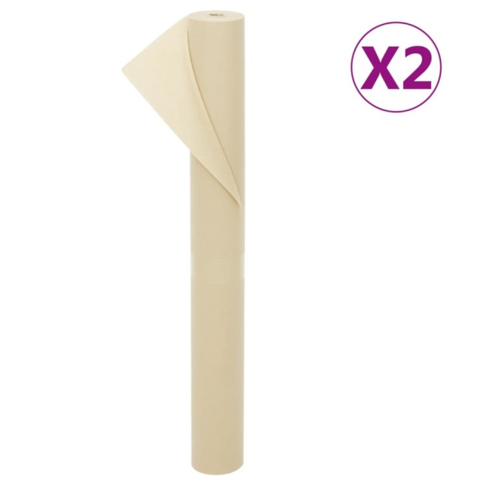 Gossi husa de fleece pentru plante, 2 role, 70 g/m2, 10x1,6 m