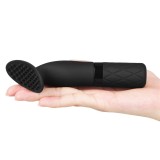 Vibrator Clitoridian O-Sensual Clit Jiggle, Negru, 14 cm, Lovetoy