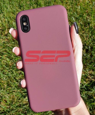 Toc silicon High Copy Samsung Galaxy S10 Lite Plum foto