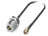 Cablu RF SMA-N negru