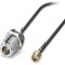 Cablu RF SMA-N negru