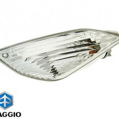 Semnalizare fata stanga transparenta originala Piaggio Fly 50-100-125-150cc