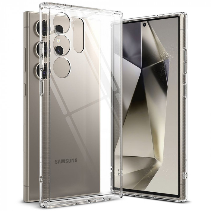 Husa Ringke Fusion pentru Samsung Galaxy S24 Ultra Transparent